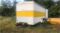 2007 Homesteader 7x16 Enclosed Trailer,