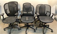 (6) Rolling Mesh Office Chairs