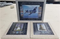 3 U.S.Postal Framed Prints