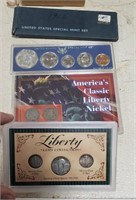 3 U.S. Coin Sets