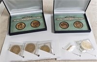 8 Gold Layered Replica Coins
