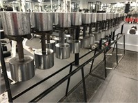 Set of Dumbbells from 5LB to 50LB