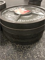 Five 35LB Weights