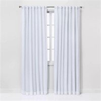Threshold 84"x50" Curtain Panel White