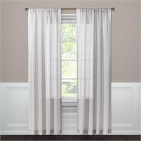 Threshold 95"x54" Curtain Panel Gray