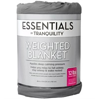 Wghtd Blankt 48x72 Gray Tranquility