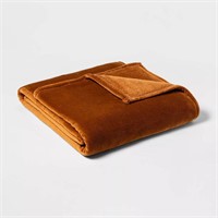 Threshold Twin/Twin XL Bed Blanket Caramel