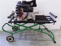 King Canada Mitre Saw & Quick Rolling Stand