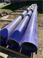 3pc. of 5" Pipe 178" Long Steel or Galvanized