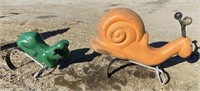 2 - Fiberglass Spring Toys