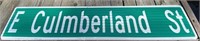 Culmberland Street Sign