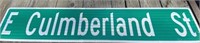 Culmberland Street Sign