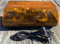 16" Amber Safety Lamp