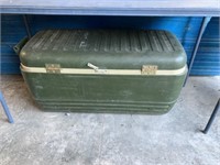 Cooler with camping Gear & XL Jackets