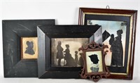ASSORTED ANTIQUE SILHOUETTES