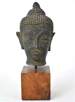 17TH CENTURY THAI BUDDHA HEAD