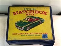 Vintage Matchbox Deluxe Collector's Case