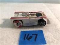 HO Scale Slot Car A/FX (L&M Red & White)