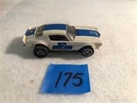 HO Scale Slot Car A/FX (Blue/White #3)