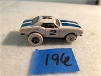HO Scale Slot Car #5 (Blue/White #2)