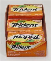 (10 PACKS) TRIDENT SUGAR-FREE GUM, TROPICAL TWIST