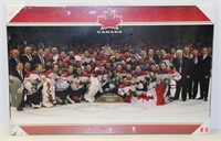TEAM CANADA 2010 OLYMPIC CHAMPIONS POSTER BOARD