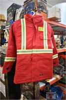 Fire Resistant High Visibility Winter Parka Size L