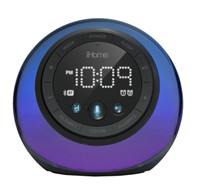 iHome iBT297 Color-Changing Bluetooth Clock Radio