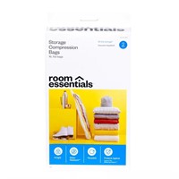 Room Essentials 2 XL Compression Bags Clear