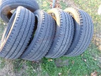 (4) Firestone Tires & (1) Dynapro Tire