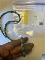 Sterling turquoise bracelet