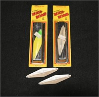 (4) BUZZ BOMB Fishing Lures (2 new in package)