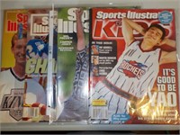 Lot of 4 Sports Illustrated Magazines Gretzky