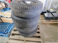 BF Goodrich Winter Tires On Rims