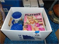 LARGE BOX OF PLAYBOY MAGAZINES
