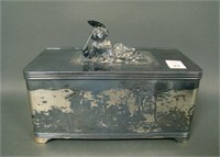 Simpson, Halll & Miller Silverplate Covered Box