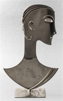 Franz Hagenauer Head of a Woman Modern Sculpture