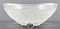 Lalique Crystal Coquilles Shell Bowl