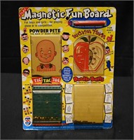 1970's NEW MAGNETIC FUN BOARD TOYS GAMES