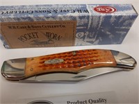 Case XX Hunter Folding Harvest Orange knife