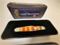 Case XX Smooth Whittler Candy Stripe handled