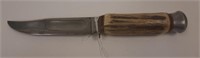 ED Wusthof German knife, no sheath, stag handle