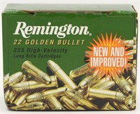225 Rounds Of Remington .22 LR Golden Bullet Ammo