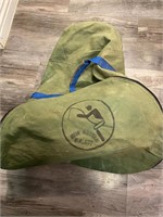 Vintage Canvas Bag Weird Shape Heavy