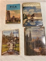Lot of 4 1960s Travel Books Europe