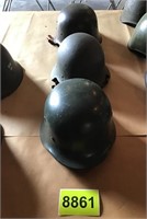 3 WWII German Helmet