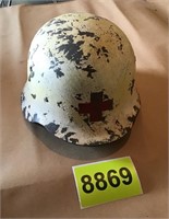 WWII German Military Medic Helmet