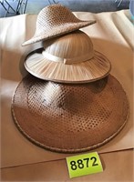 3 Vietnam Era Conical Hats