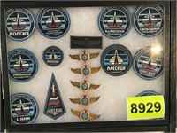 Russian Cosmonaut Wings & Patches