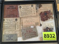 War Ration Books, Coupons & Tokens